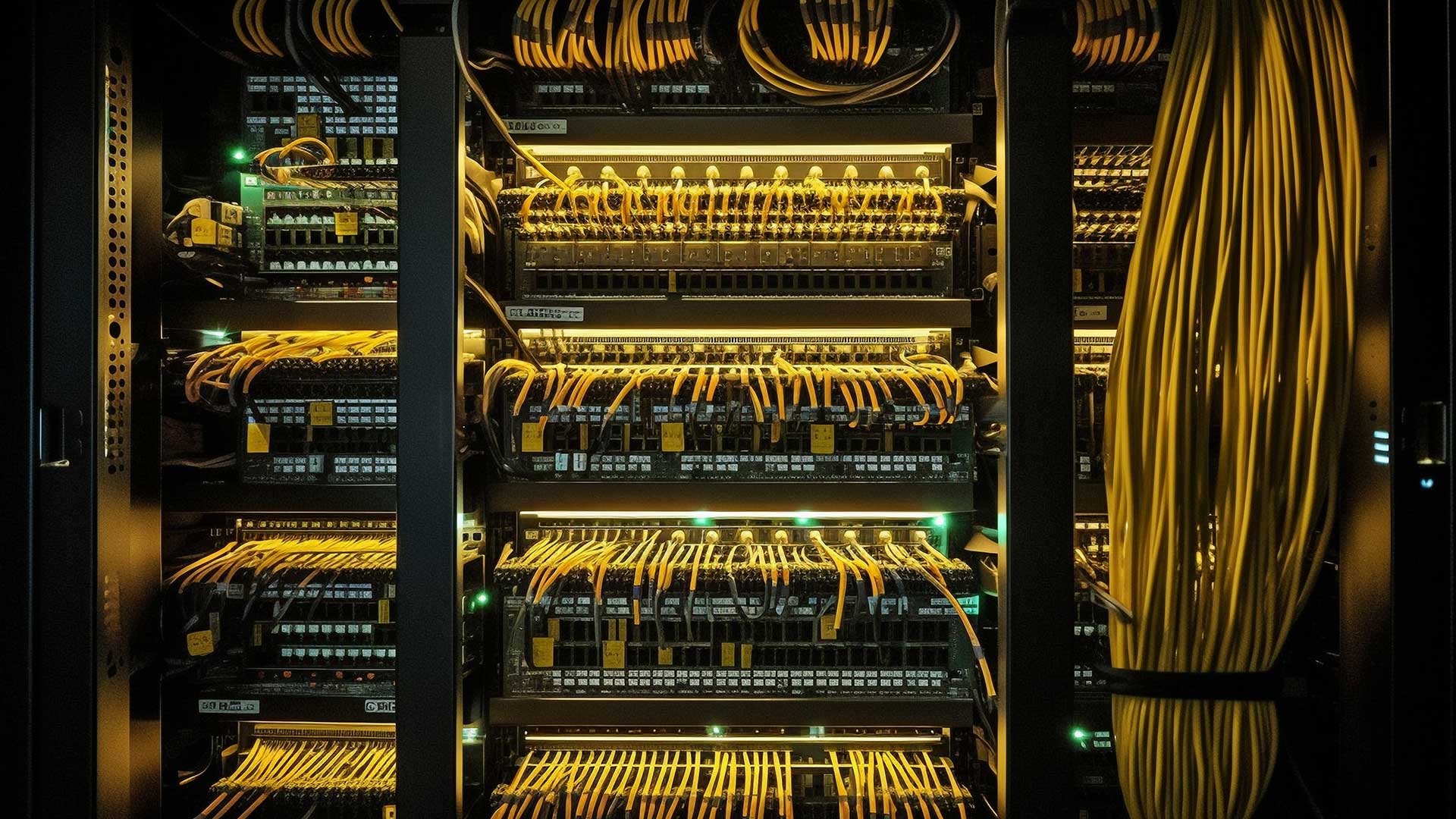 Patchpanel. Patchpanel.